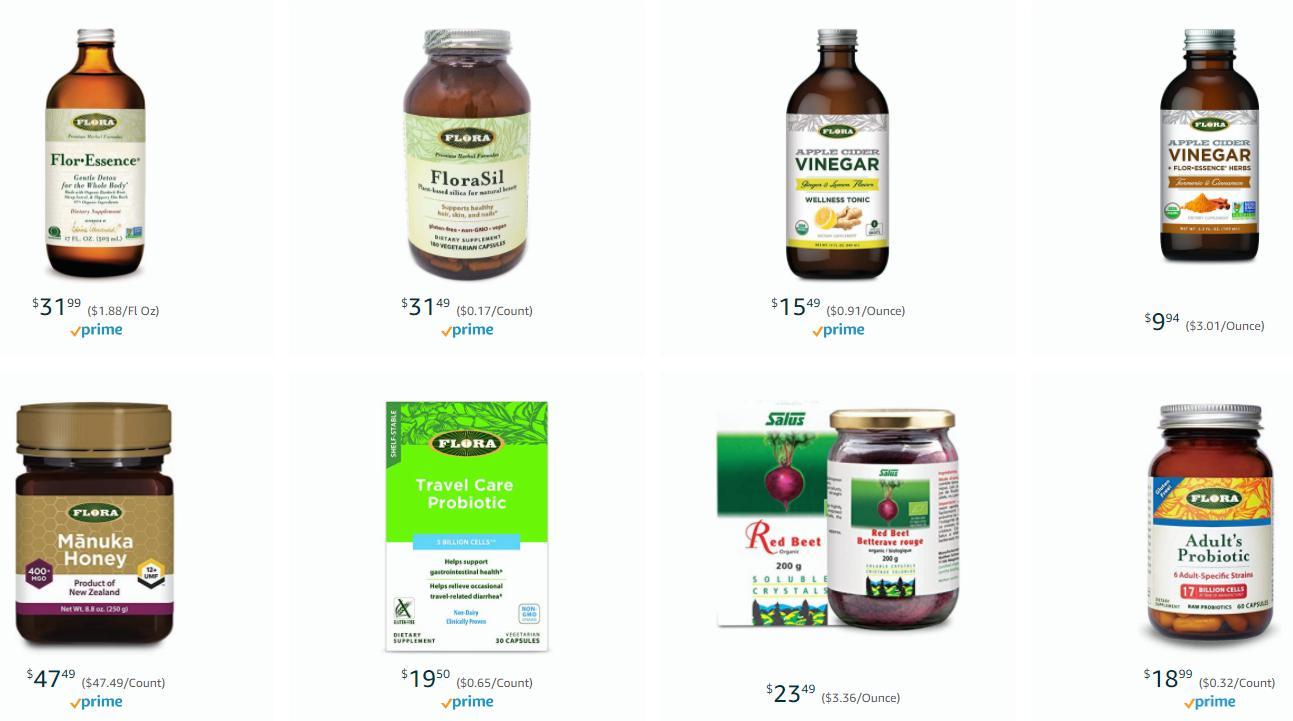 Flora · Herbal Supplements
